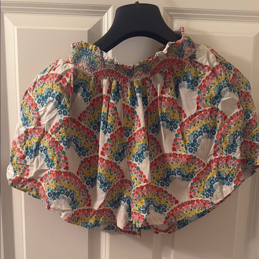 Colorful Floral Skort - Girls Boden